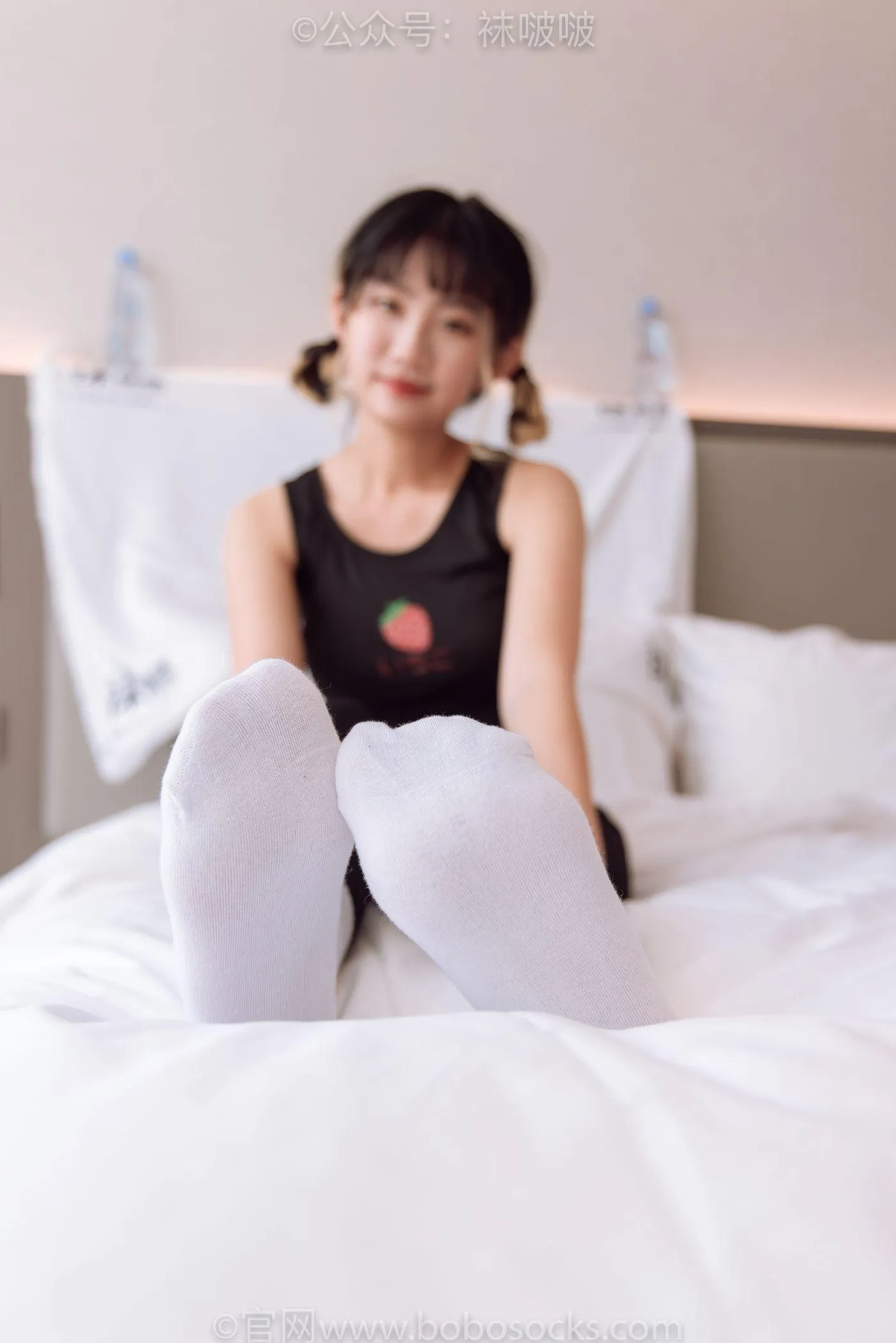 [BoBoSocks袜啵啵]NO.059 砂糖-AJ板鞋、白棉袜、裸足 [142P]插图3